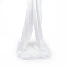 Prodigy 6m aerial yoga hammock piled up in white
