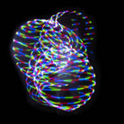 Astral Hoop 23, light effect on dark background