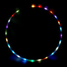 full hula hoop with lights on