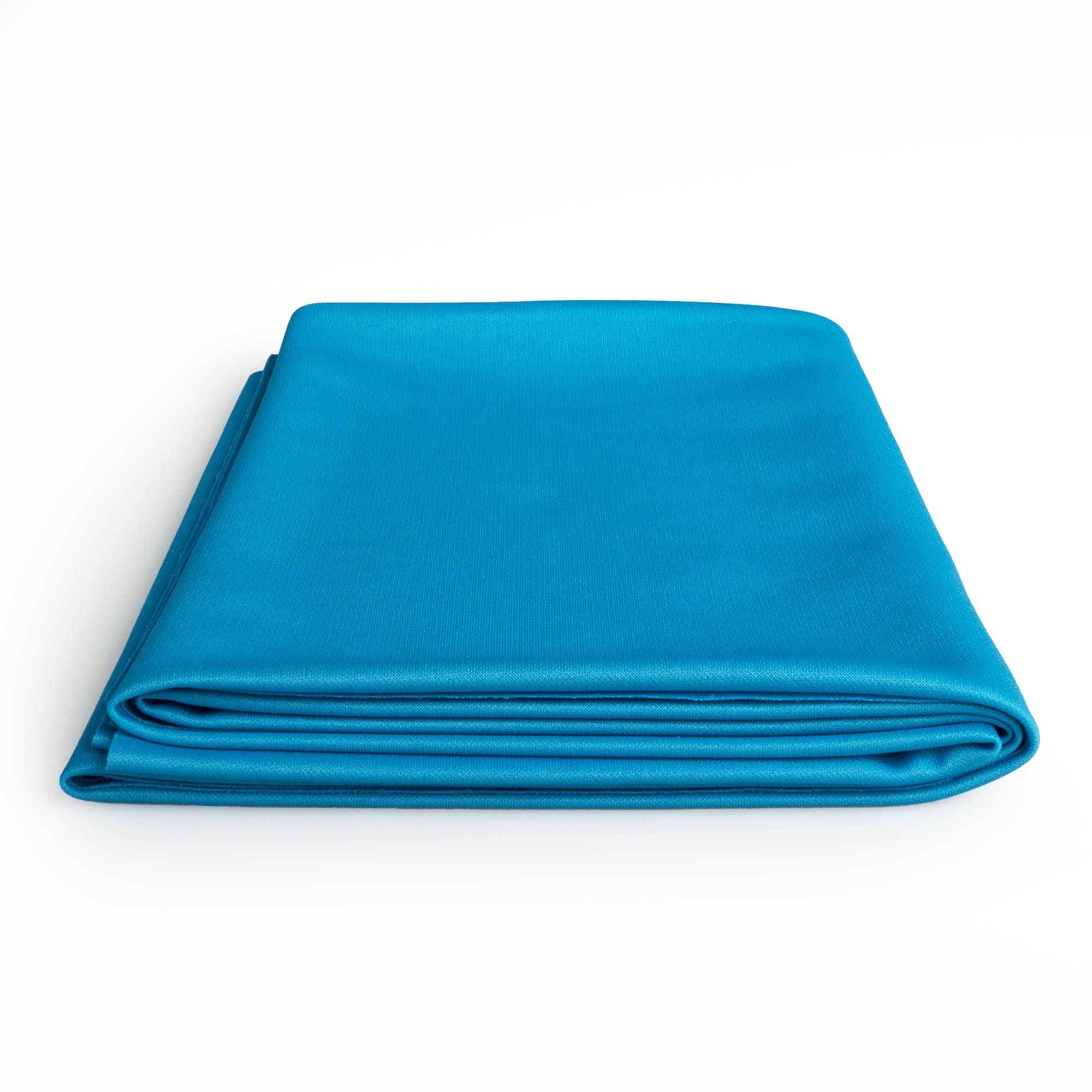 Blue stretch silk folded