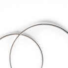Size comparison between the 65cm and 50cm isolation hoop