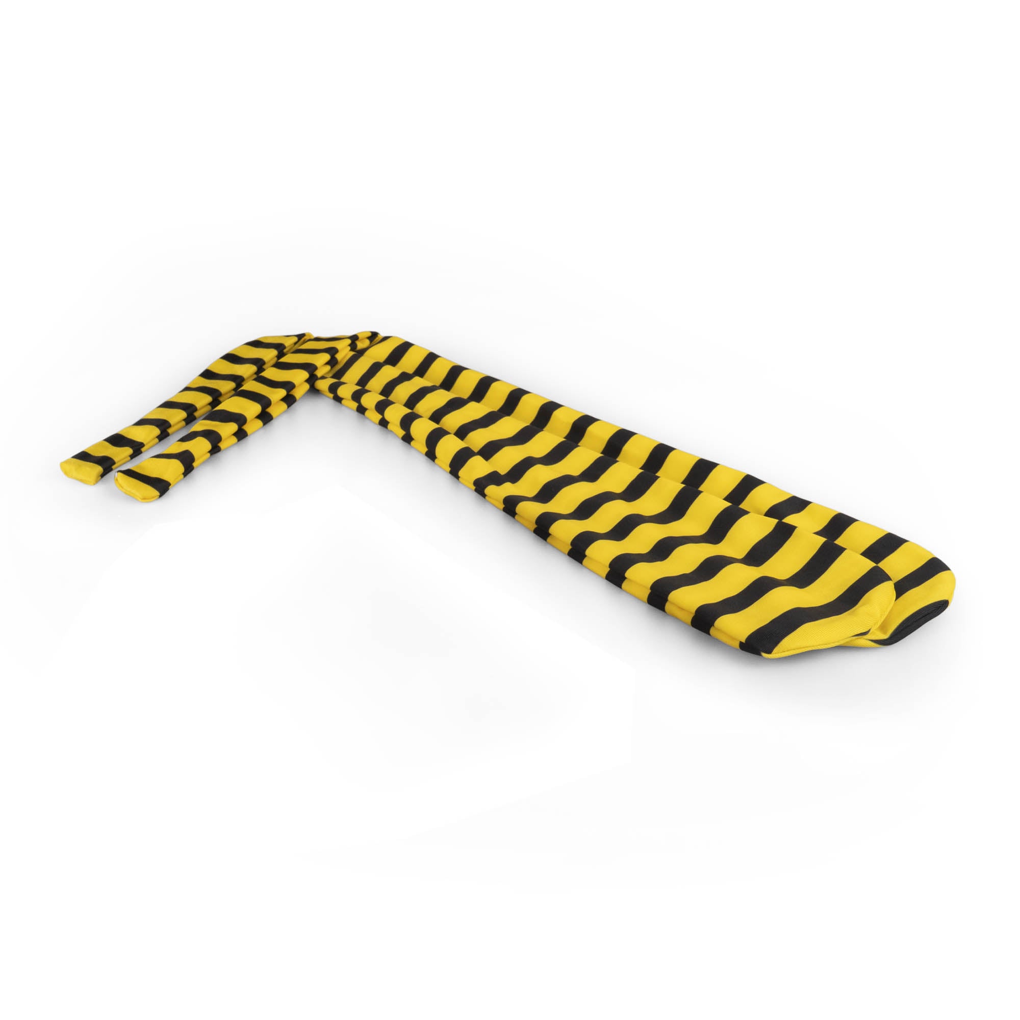 Status stretchy sock poi yellow and black